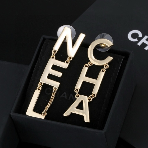 Replica Chanel Earrings For Women #1252916 $25.00 USD for Wholesale