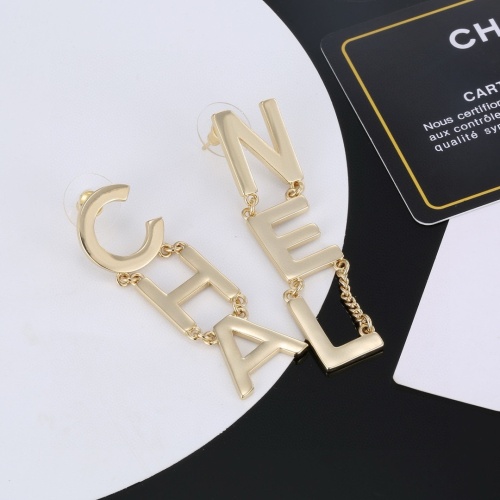 Replica Chanel Earrings For Women #1252916 $25.00 USD for Wholesale