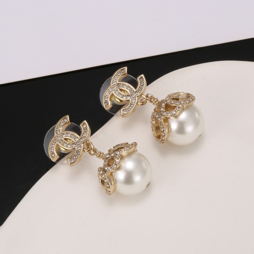 Replica Chanel Earrings For Women #1252917 $27.00 USD for Wholesale