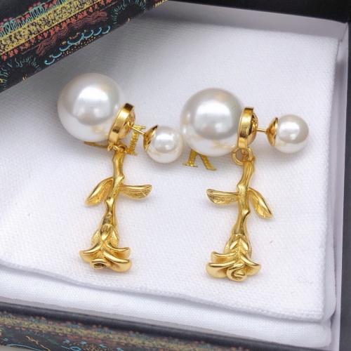 Christian Dior Earrings For Women #1252938 $27.00 USD, Wholesale Replica Christian Dior Earrings