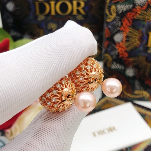 Replica Christian Dior Earrings For Women #1252941 $27.00 USD for Wholesale