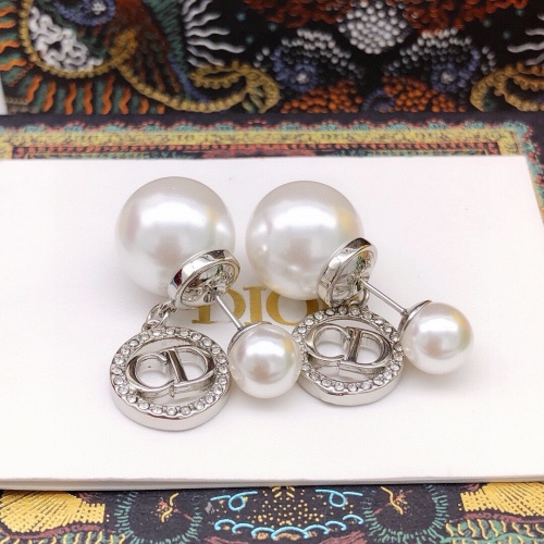 Christian Dior Earrings For Women #1252943 $27.00 USD, Wholesale Replica Christian Dior Earrings