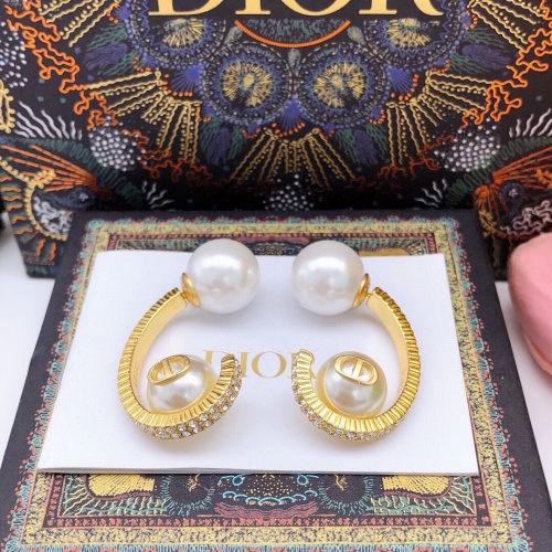 Christian Dior Earrings For Women #1252946 $27.00 USD, Wholesale Replica Christian Dior Earrings