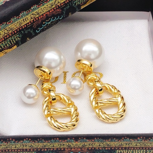 Christian Dior Earrings For Women #1252950 $29.00 USD, Wholesale Replica Christian Dior Earrings