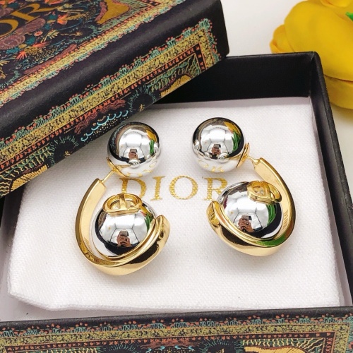 Christian Dior Earrings For Women #1252951 $29.00 USD, Wholesale Replica Christian Dior Earrings