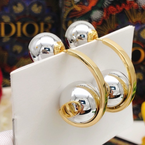 Replica Christian Dior Earrings For Women #1252951 $29.00 USD for Wholesale