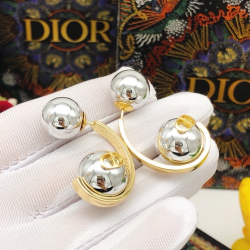 Replica Christian Dior Earrings For Women #1252951 $29.00 USD for Wholesale