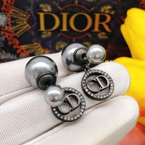 Replica Christian Dior Earrings For Women #1252952 $29.00 USD for Wholesale