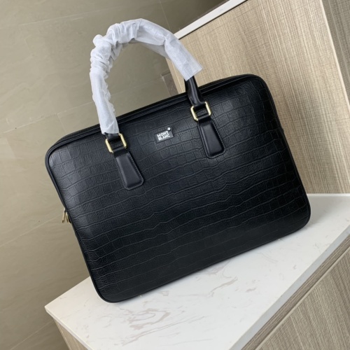 Mont Blanc AAA Man Handbags #1252968 $160.00 USD, Wholesale Replica Mont Blanc AAA Man Handbags