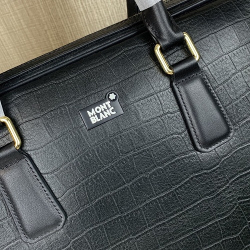 Replica Mont Blanc AAA Man Handbags #1252968 $160.00 USD for Wholesale