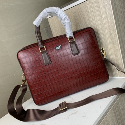 Mont Blanc AAA Man Handbags #1252969 $160.00 USD, Wholesale Replica Mont Blanc AAA Man Handbags