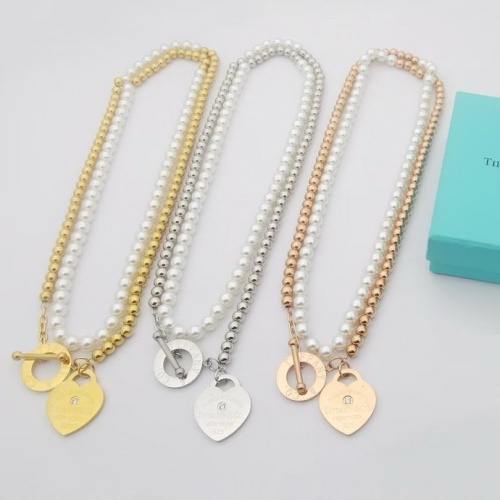 Replica Tiffany Necklaces #1252976 $29.00 USD for Wholesale