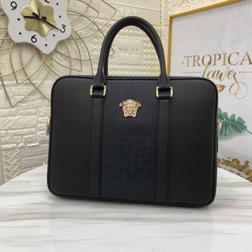 Versace AAA Man Handbags #1252980 $251.24 USD, Wholesale Replica Versace AAA Man Handbags