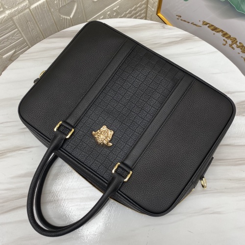 Replica Versace AAA Man Handbags #1252980 $251.24 USD for Wholesale