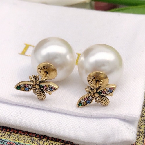 Christian Dior Earrings For Women #1252990 $27.00 USD, Wholesale Replica Christian Dior Earrings