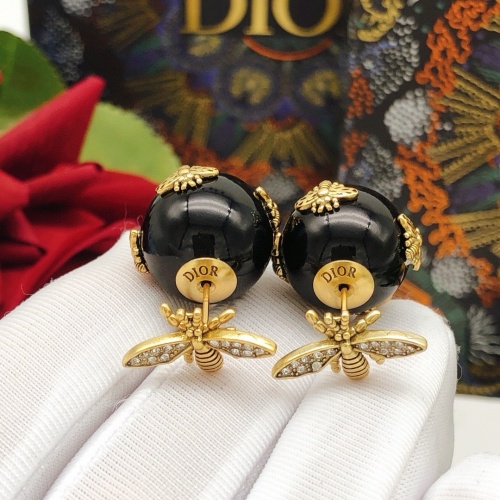 Replica Christian Dior Earrings For Women #1252991 $27.00 USD for Wholesale