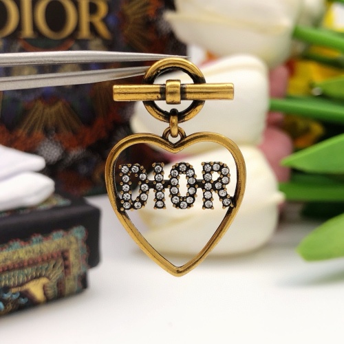 Replica Christian Dior Earrings For Women #1252996 $27.00 USD for Wholesale