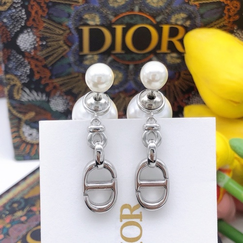 Replica Christian Dior Earrings For Women #1253000 $27.00 USD for Wholesale