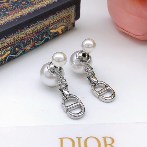 Replica Christian Dior Earrings For Women #1253000 $27.00 USD for Wholesale