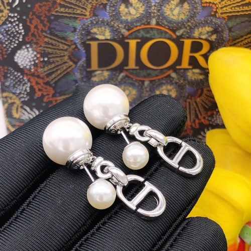 Replica Christian Dior Earrings For Women #1253000 $27.00 USD for Wholesale