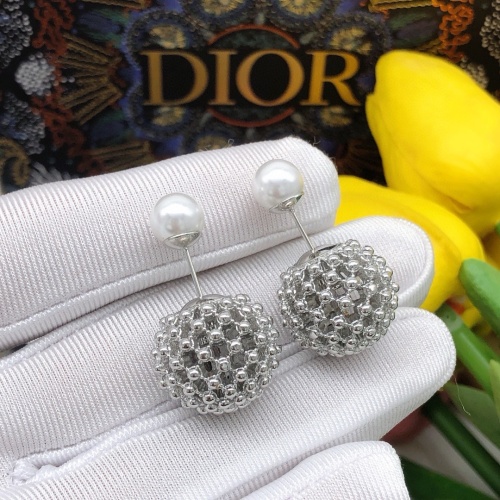 Replica Christian Dior Earrings For Women #1253002 $27.00 USD for Wholesale