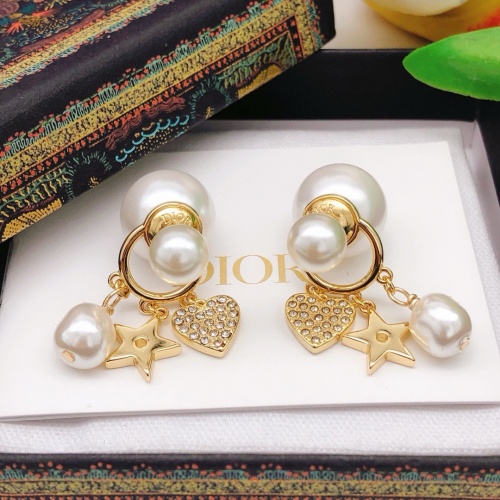 Christian Dior Earrings For Women #1253004 $27.00 USD, Wholesale Replica Christian Dior Earrings