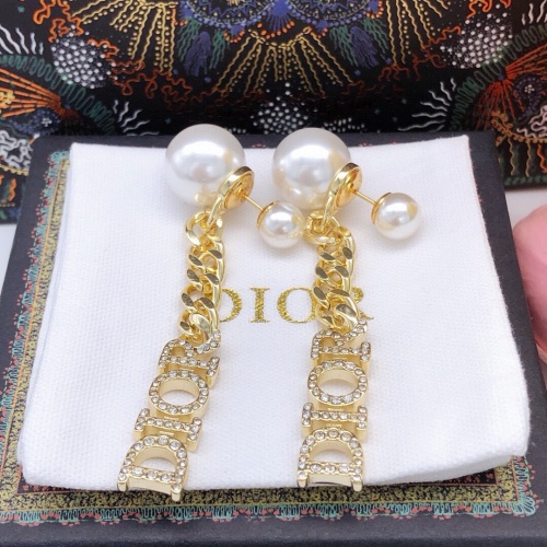 Christian Dior Earrings For Women #1253005 $27.00 USD, Wholesale Replica Christian Dior Earrings