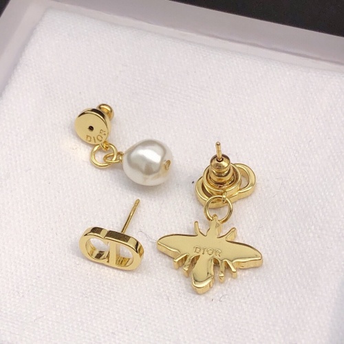 Replica Christian Dior Earrings For Women #1253009 $27.00 USD for Wholesale