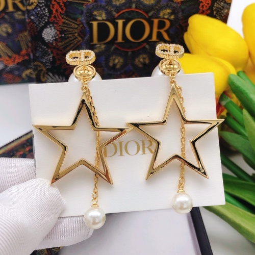 Replica Christian Dior Earrings For Women #1253014 $27.00 USD for Wholesale