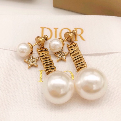 Christian Dior Earrings For Women #1253015 $27.00 USD, Wholesale Replica Christian Dior Earrings