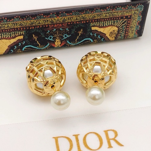 Replica Christian Dior Earrings For Women #1253017 $29.00 USD for Wholesale