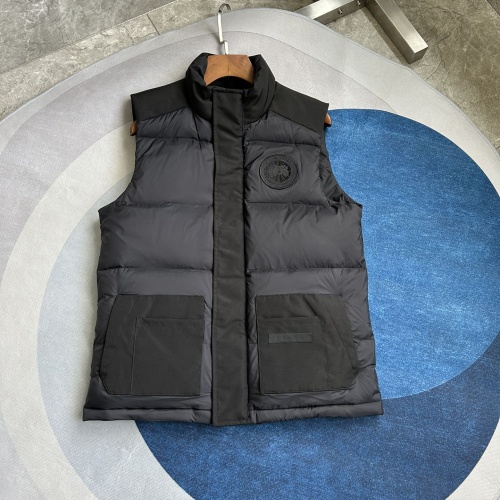 Canada Goose Down Feather Coat Sleeveless For Men #1253038 $125.00 USD, Wholesale Replica Canada Goose Down Feather Coat