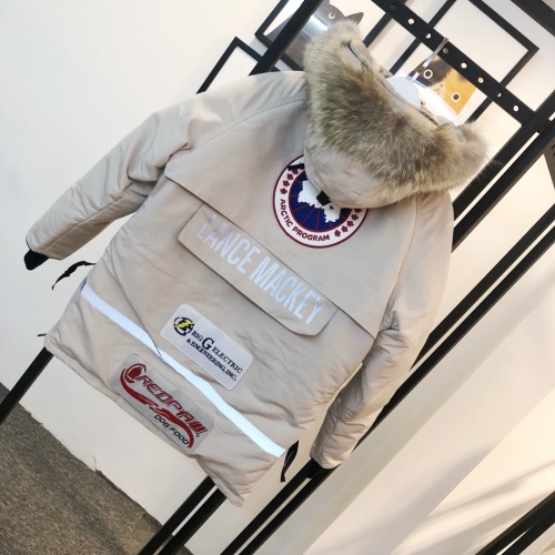 Replica Canada Goose Down Feather Coat Long Sleeved For Unisex #1253044 $192.00 USD for Wholesale