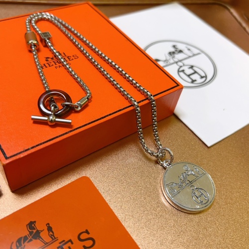 Hermes Necklaces #1253059 $52.00 USD, Wholesale Replica Hermes Necklaces