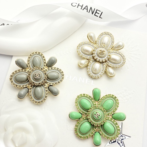 Replica Chanel Brooches For Women #1253063 $39.00 USD for Wholesale