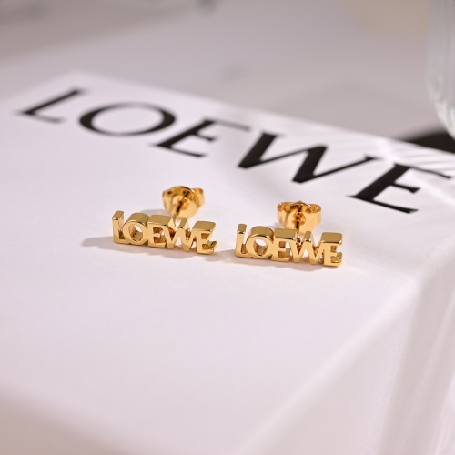 LOEWE Earrings For Women #1253066 $25.00 USD, Wholesale Replica LOEWE Earrings