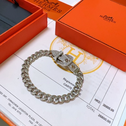 Replica Hermes Bracelets #1253076 $52.00 USD for Wholesale