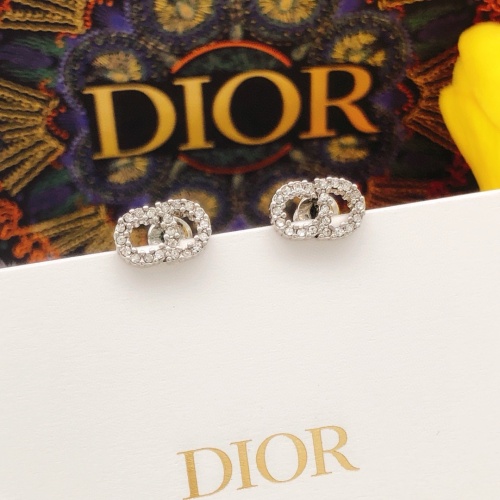 Replica Christian Dior Earrings For Women #1253085 $25.00 USD for Wholesale