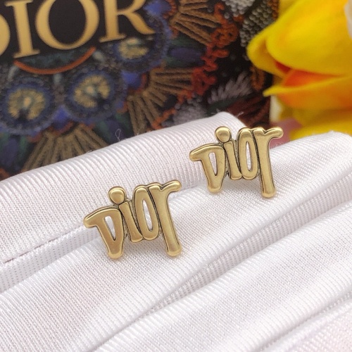 Replica Christian Dior Earrings For Women #1253086 $25.00 USD for Wholesale