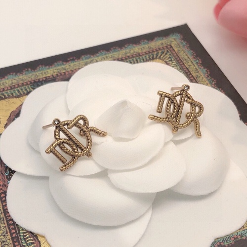 Replica Christian Dior Earrings For Women #1253087 $25.00 USD for Wholesale