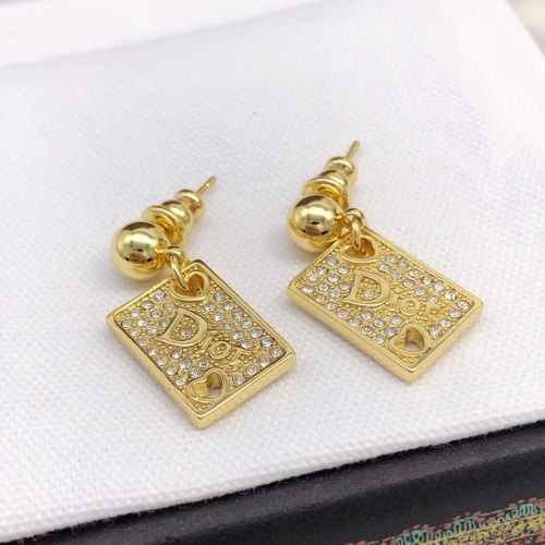 Christian Dior Earrings For Women #1253104 $25.00 USD, Wholesale Replica Christian Dior Earrings