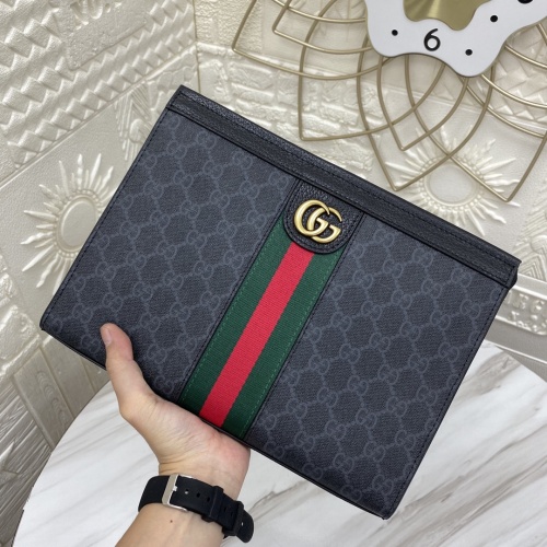 Replica Gucci AAA Man Wallets #1253111 $72.00 USD for Wholesale