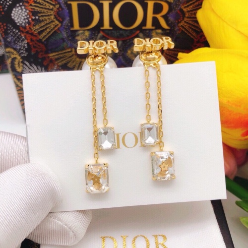 Replica Christian Dior Earrings For Women #1253113 $27.00 USD for Wholesale