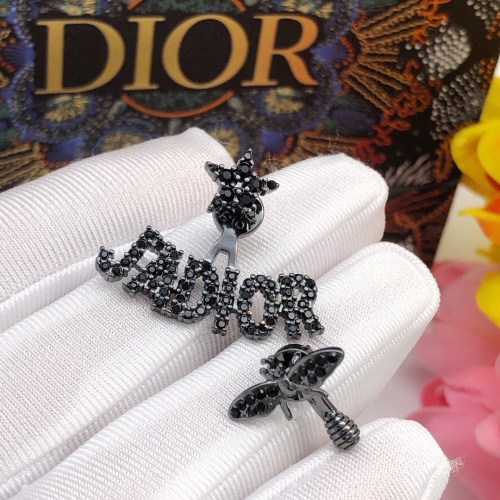 Replica Christian Dior Earrings For Women #1253115 $27.00 USD for Wholesale