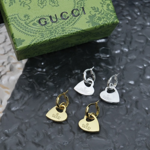 Replica Gucci Earrings For Women #1253118 $34.00 USD for Wholesale