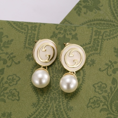 Replica Gucci Earrings For Women #1253133 $29.00 USD for Wholesale