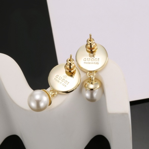 Replica Gucci Earrings For Women #1253133 $29.00 USD for Wholesale