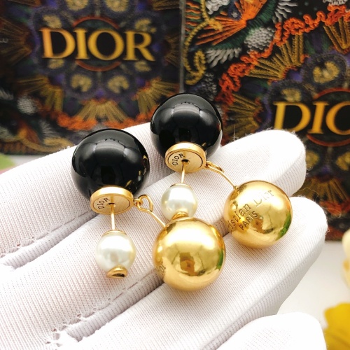 Replica Christian Dior Earrings For Women #1253136 $29.00 USD for Wholesale