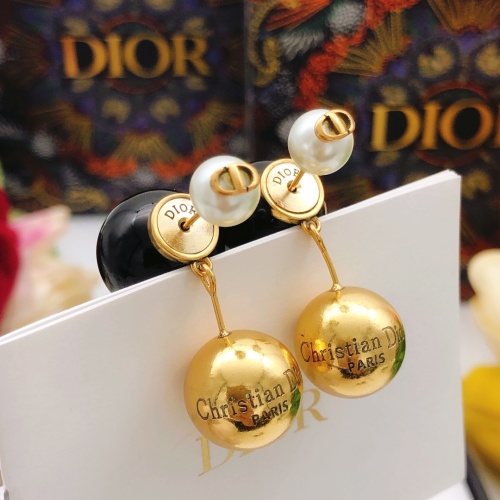 Replica Christian Dior Earrings For Women #1253136 $29.00 USD for Wholesale