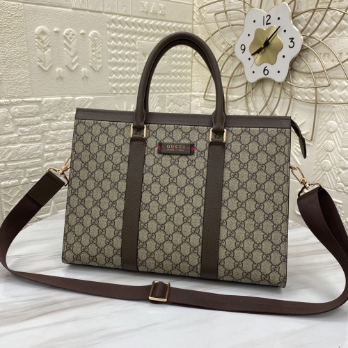 Replica Gucci AAA Man Handbags #1253150 $128.00 USD for Wholesale